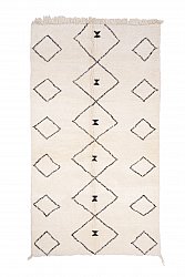 Tappeto Kilim In Stile Berbero Del Marocco Beni Ourain 280 x 150 cm