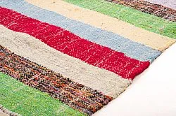 Tappeto Berberi Dal Marocco Boucherouite 125 x 215 cm