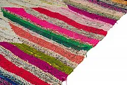 Tappeto Berberi Dal Marocco Boucherouite 140 x 255 cm