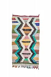 Tappeto Berberi Dal Marocco Boucherouite 135 x 245 cm