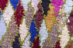 Tappeto Berberi Dal Marocco Boucherouite 280 x 105 cm