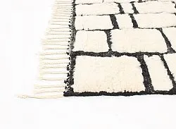 Tappeto Kilim In Stile Berbero Del Marocco Beni Ourain 270 x 150 cm