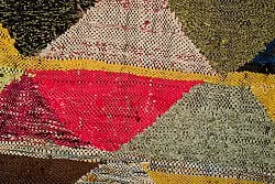Tappeto Berberi Dal Marocco Boucherouite 140 x 230 cm