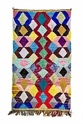 Tappeto Berberi Dal Marocco Boucherouite 150 x 255 cm