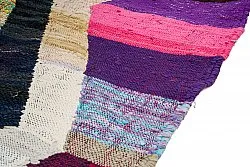 Tappeto Berberi Dal Marocco Boucherouite 135 x 255 cm