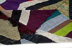 Tappeto Berberi Dal Marocco Boucherouite 135 x 255 cm