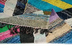 Tappeto Berberi Dal Marocco Boucherouite 130 x 220 cm