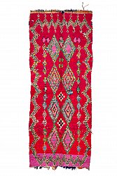 Tappeto Berberi Dal Marocco Boucherouite 310 x 125 cm