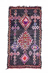 Tappeto Berberi Dal Marocco Boucherouite 265 x 165 cm