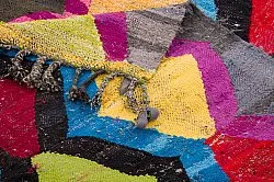 Tappeto Berberi Dal Marocco Boucherouite 140 x 275 cm
