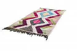 Tappeto Berberi Dal Marocco Boucherouite 130 x 240 cm