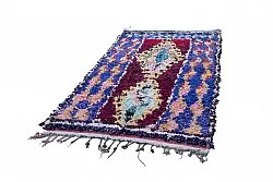 Tappeto Berberi Dal Marocco Boucherouite 245 x 135 cm
