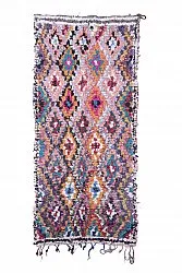 Tappeto Berberi Dal Marocco Boucherouite 275 x 120 cm