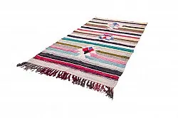 Tappeto Berberi Dal Marocco Boucherouite 145 x 295 cm