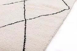 Tappeto Kilim In Stile Berbero Del Marocco Beni Ourain 245 x 155 cm