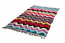 Tappeto Berberi Dal Marocco Boucherouite 125 x 235 cm