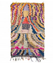 Tappeto Berberi Dal Marocco Boucherouite 205 x 125 cm