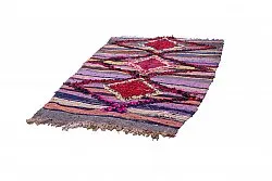 Tappeto Berberi Dal Marocco Boucherouite 210 x 130 cm
