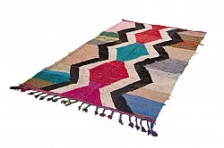 Tappeto Berberi Dal Marocco Boucherouite 145 x 265 cm
