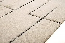 Tappeto Kilim In Stile Berbero Del Marocco Beni Ourain 200 x 315 cm