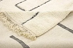 Tappeto Kilim In Stile Berbero Del Marocco Beni Ourain 200 x 315 cm