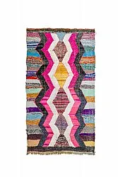 Tappeto Berberi Dal Marocco Boucherouite 150 x 255 cm