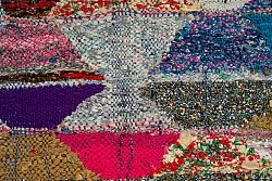 Tappeto Berberi Dal Marocco Boucherouite 150 x 255 cm