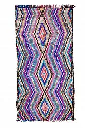 Tappeto Berberi Dal Marocco Boucherouite 305 x 155 cm