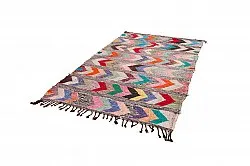 Tappeto Berberi Dal Marocco Boucherouite 150 x 275 cm