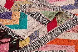 Tappeto Berberi Dal Marocco Boucherouite 150 x 275 cm