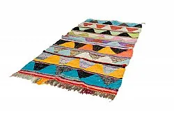 Tappeto Berberi Dal Marocco Boucherouite 135 x 270 cm