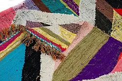 Tappeto Berberi Dal Marocco Boucherouite 125 x 225 cm