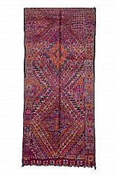 Tappeto Kilim In Stile Berbero Del Marocco Azilal 390 x 165 cm