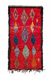 Tappeto Berberi Dal Marocco Boucherouite 290 x 150 cm