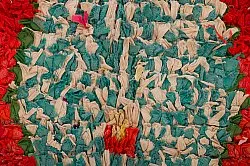 Tappeto Berberi Dal Marocco Boucherouite 290 x 150 cm