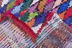 Tappeto Berberi Dal Marocco Boucherouite 230 x 115 cm