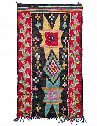 Tappeto Berberi Dal Marocco Boucherouite 225 x 135 cm