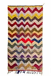 Tappeto Berberi Dal Marocco Boucherouite 150 x 285 cm