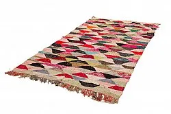 Tappeto Berberi Dal Marocco Boucherouite 155 x 290 cm