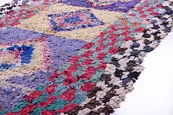 Tappeto Berberi Dal Marocco Boucherouite 225 x 125 cm