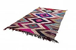 Tappeto Berberi Dal Marocco Boucherouite 165 x 270 cm
