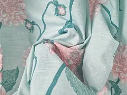 Tovaglia In Cotone - Alyssa (verde/rosa)