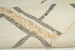 Tappeto Kilim In Stile Berbero Del Marocco Beni Ourain 200 x 295 cm