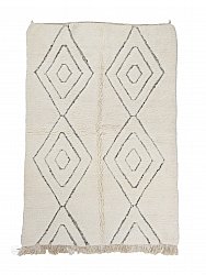 Tappeto Kilim In Stile Berbero Del Marocco Beni Ourain 240 x 170 cm