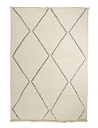 Tappeto Kilim In Stile Berbero Del Marocco Beni Ourain 205 x 295 cm