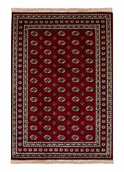 Tappeto Wilton - Kashmir Boccara (rosso)