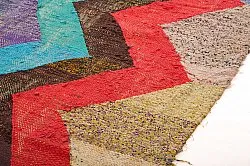 Tappeto Berberi Dal Marocco Boucherouite 135 x 265 cm