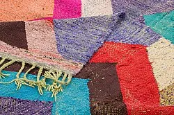 Tappeto Berberi Dal Marocco Boucherouite 135 x 265 cm