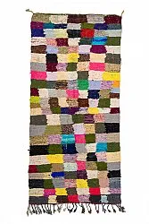 Tappeto Berberi Dal Marocco Boucherouite 135 x 275 cm