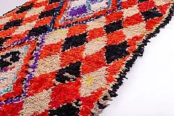 Tappeto Berberi Dal Marocco Boucherouite 255 x 105 cm
